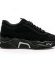 Γυναικείο Sneakers Suede Δετό Black  ΓΥΝΑΙΚΕΙΑ ΥΠΟΔΗΜΑΤΑ