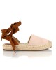 Γυναικεία Εσπαντρίγια Flatform με Κορδόνια  Nude  NEW IN