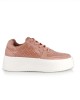 Sneakers Δίπατο με κορδόνια Pink  NEW IN