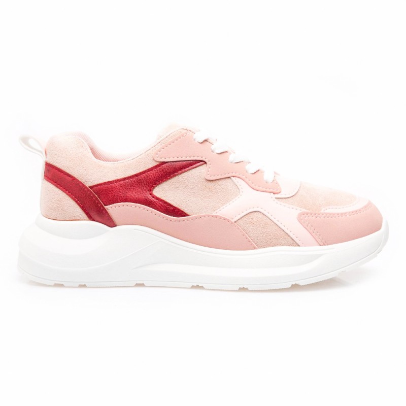 Γυναικεία Πολύχρωμα  Sneakers Δετά Rosa  ΓΥΝΑΙΚΕΙΑ ΥΠΟΔΗΜΑΤΑ