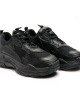 Γυναικείο Sneakers Δετό Με Τρακτερωτή Σόλα Black ΓΥΝΑΙΚΕΙΑ ΥΠΟΔΗΜΑΤΑ