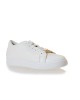 Sneakers με Λεπτομέρεια Snake Print White NEW IN