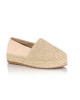 Γυναικεία Εσπαντρίγια Suede με Ψάθα  Beige  NEW IN