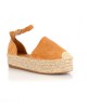 Γυναικεία Εσπαντρίγια Flatform και Μπαρέτα Camel  NEW IN