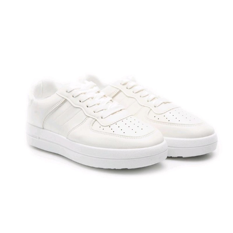 Sneakers Δίπατο με κορδόνια White  ΓΥΝΑΙΚΕΙΑ ΥΠΟΔΗΜΑΤΑ