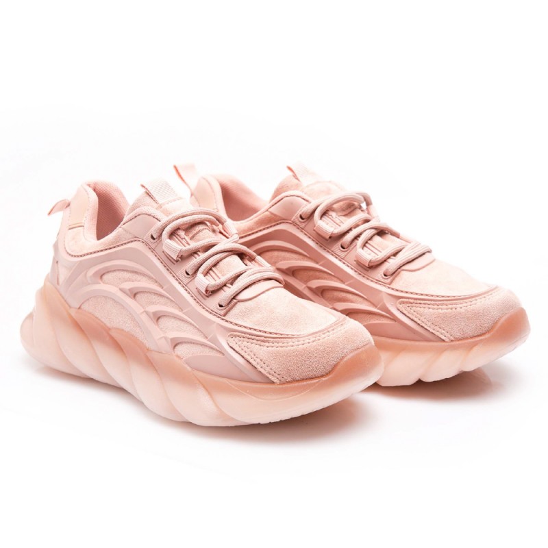 Γυναικείο Sneakers Δετό Rosa  ΓΥΝΑΙΚΕΙΑ ΥΠΟΔΗΜΑΤΑ