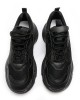 Γυναικείο Sneakers Δετό Με Τρακτερωτή Σόλα Black ΓΥΝΑΙΚΕΙΑ ΥΠΟΔΗΜΑΤΑ