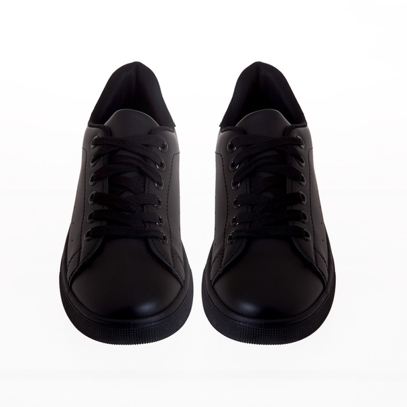 Μαύρα Δετά Sneakers Δίσολα Black NEW IN