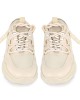 Γυναικείο Sneakers Δετό με Δίχτυ  Beige  NEW IN