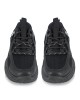 Γυναικείο Sneakers Δετό με Δίχτυ  Black  NEW IN